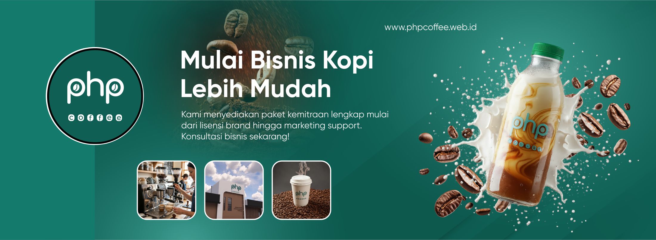 Sub Banner PHP COFFEE